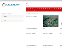 Tablet Screenshot of nafpaktia.com